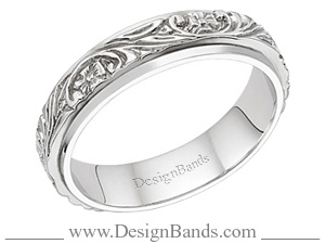 Engraved Wedding Band Image. Click Here to View More Wedding Band Images. 