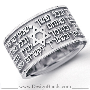 Religious Wedding Band Image. Click Here to View More Wedding Band Images. 