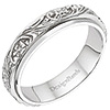 Etched wedding rings