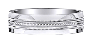 Platinum Wedding Band Image. Click Here to View More Wedding Band Images. 