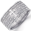 High Quality Spanish Catholic Sterling Silver Wedding Rings. 