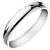 Shop For Men's and Women's White Gold Affordable Wedding Band. 