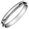 High Quality Men's and Women's White Gold Affordable Wedding Ring. 