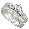 Diamond Wedding Rings Image. 